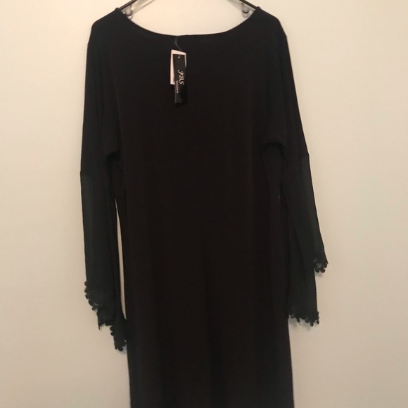 NWT JBS Women Long Flowy Sleeve Dress - Picture 6 of 7